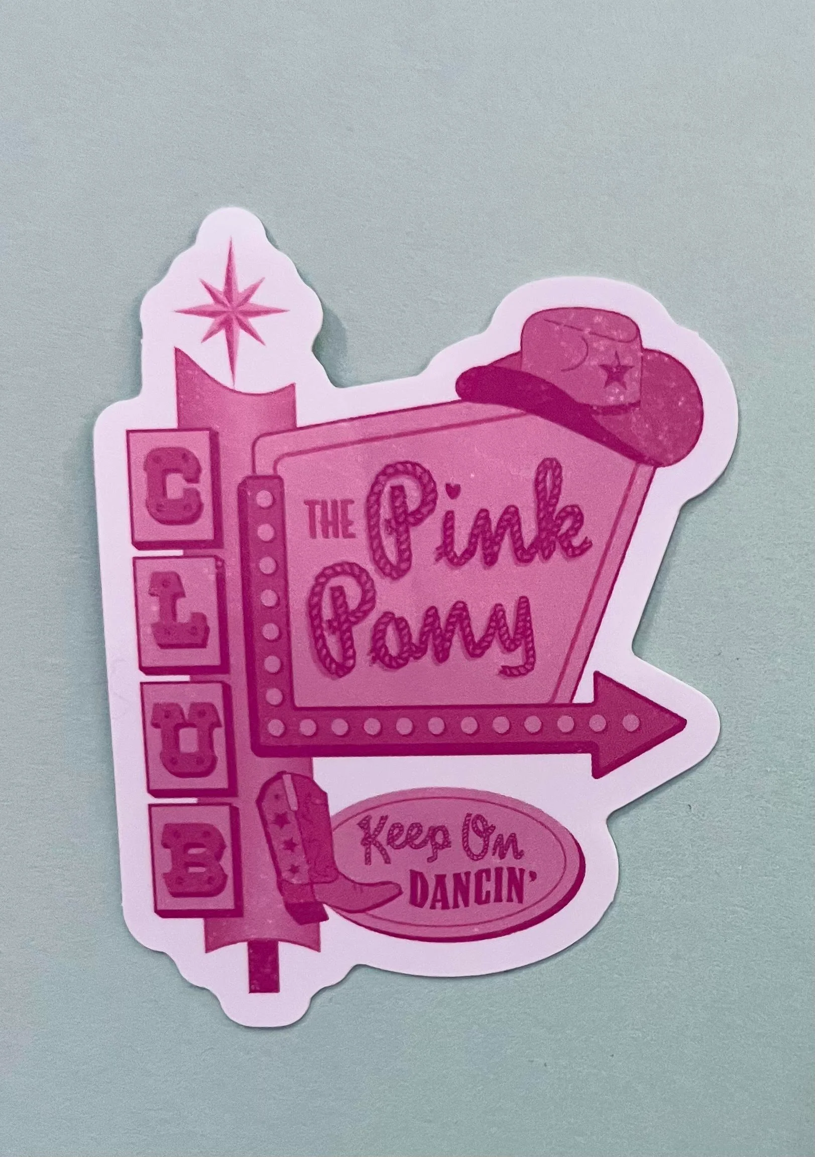 Pink Pony Club Sticker