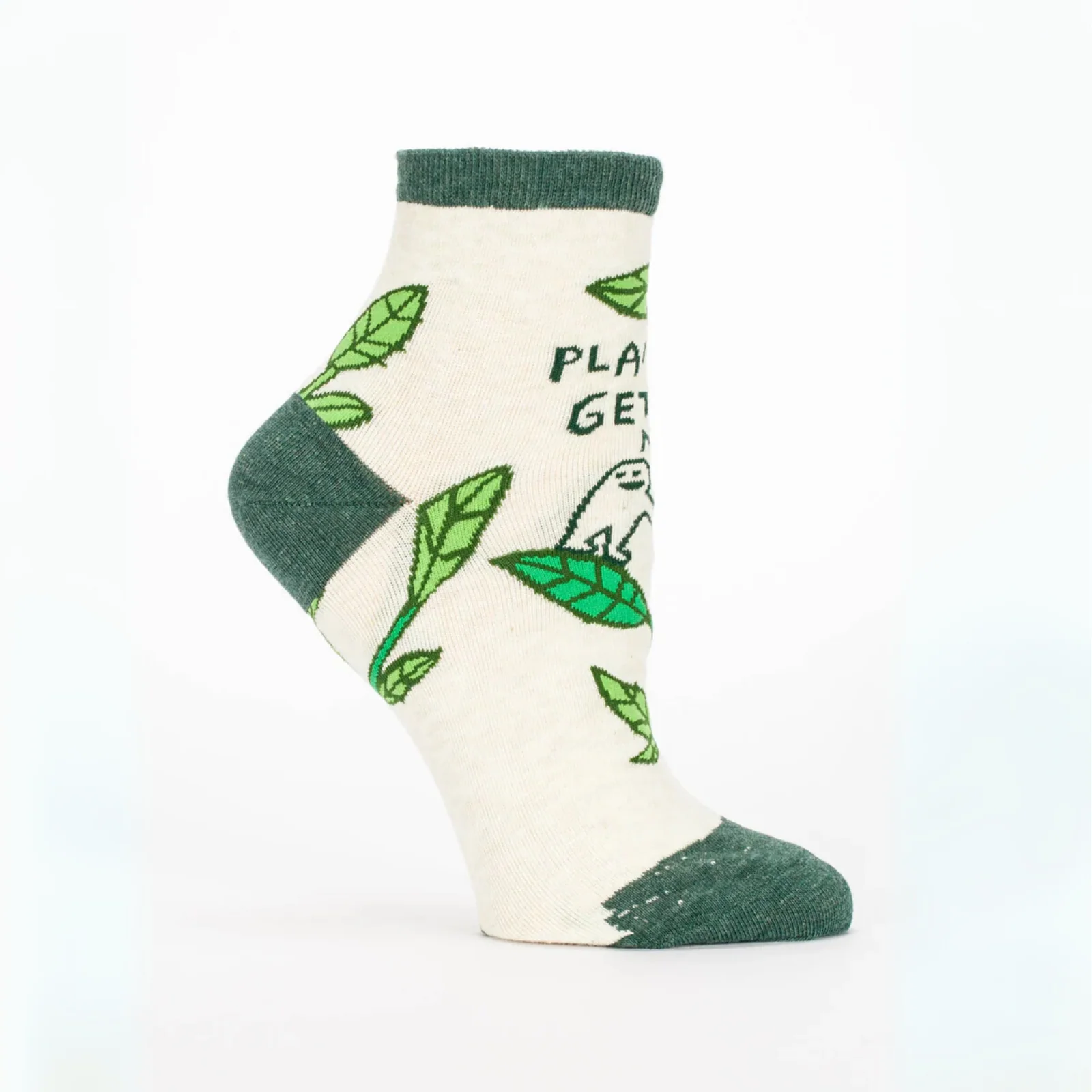 Blue Q Women's Ankle Socks 'Plants Get Me' - Image 3