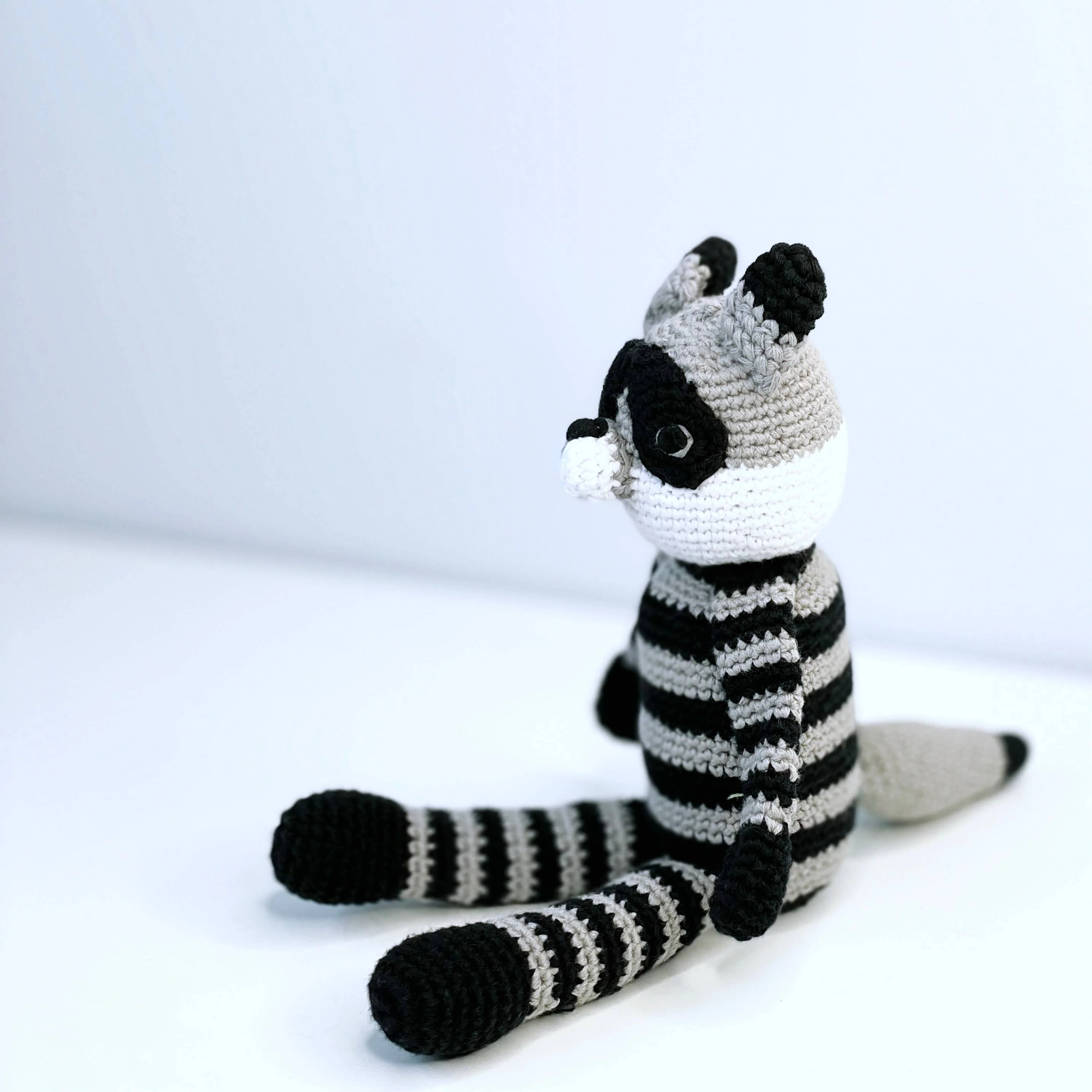 Woodlands Plush Toy Raccoon - Image 4