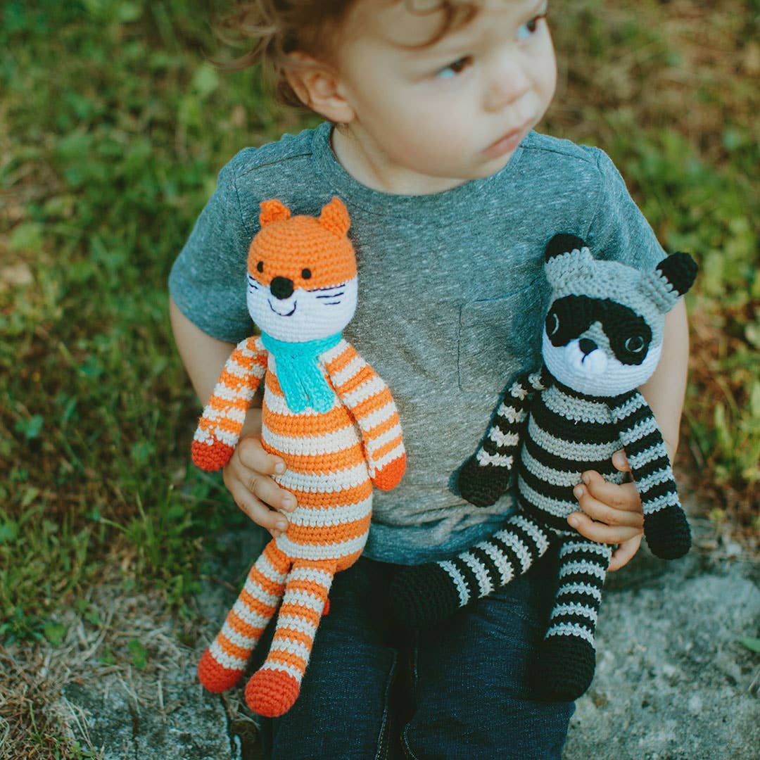 Woodlands Plush Toy Raccoon - Image 5