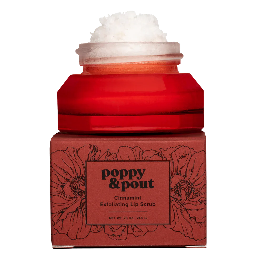 Poppy & Pout Lip Scrub - Cinnamint