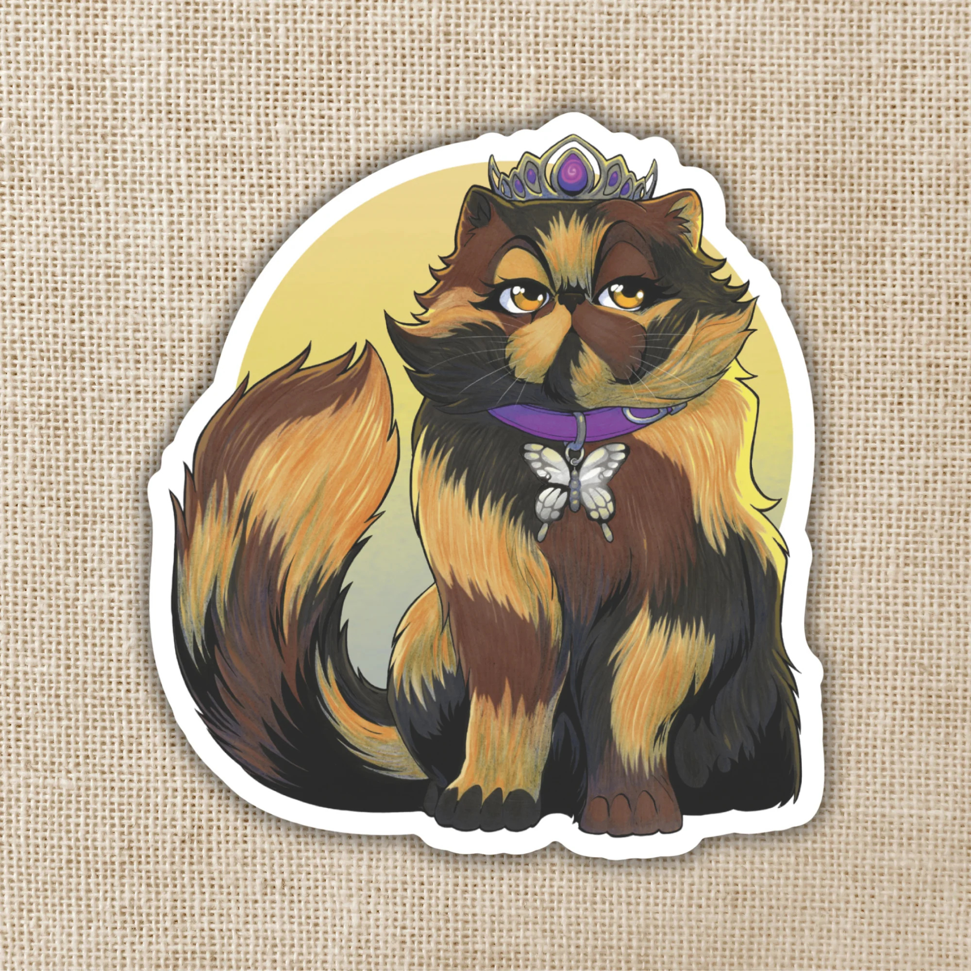 Princess Donut Sticker