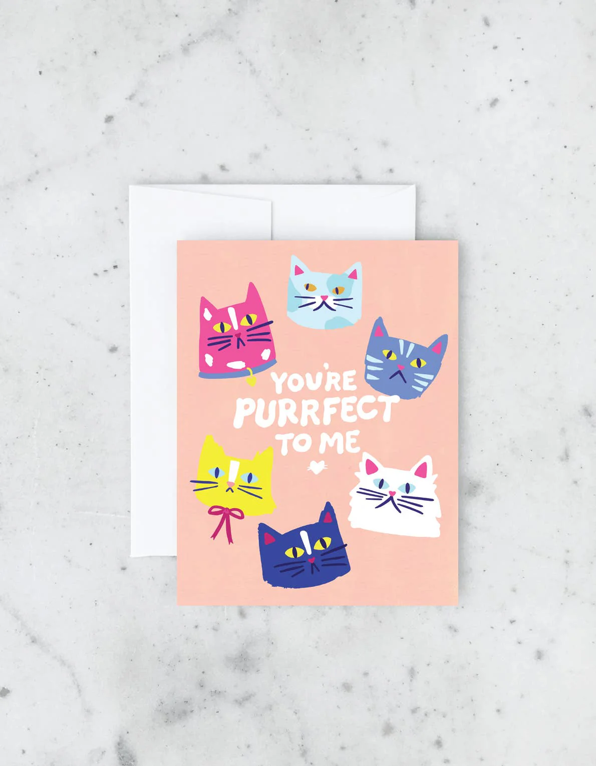 Purrfect To Me - Love/Anniversary Card