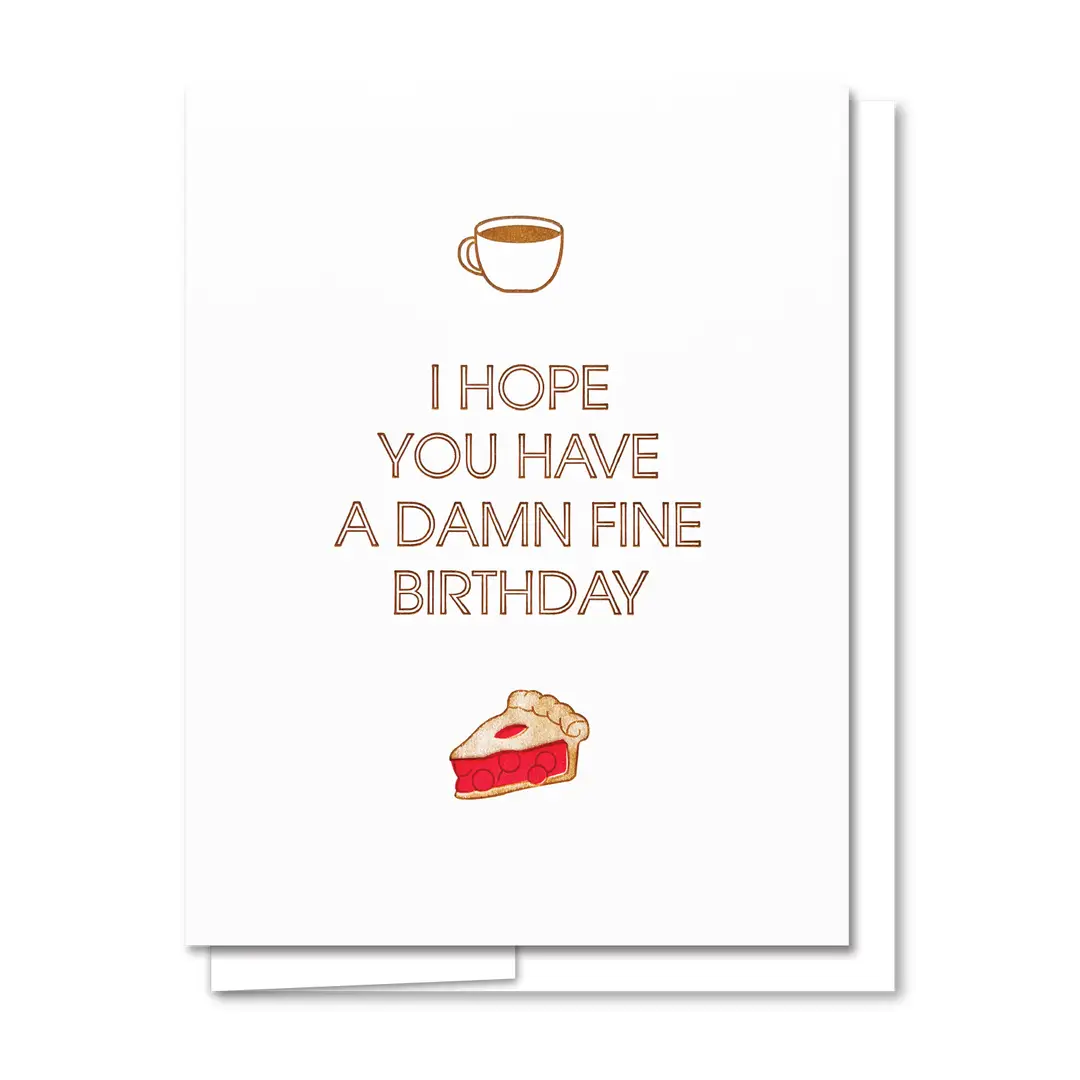 Quick Brown Fox Birthday Card - *Multiple Styles