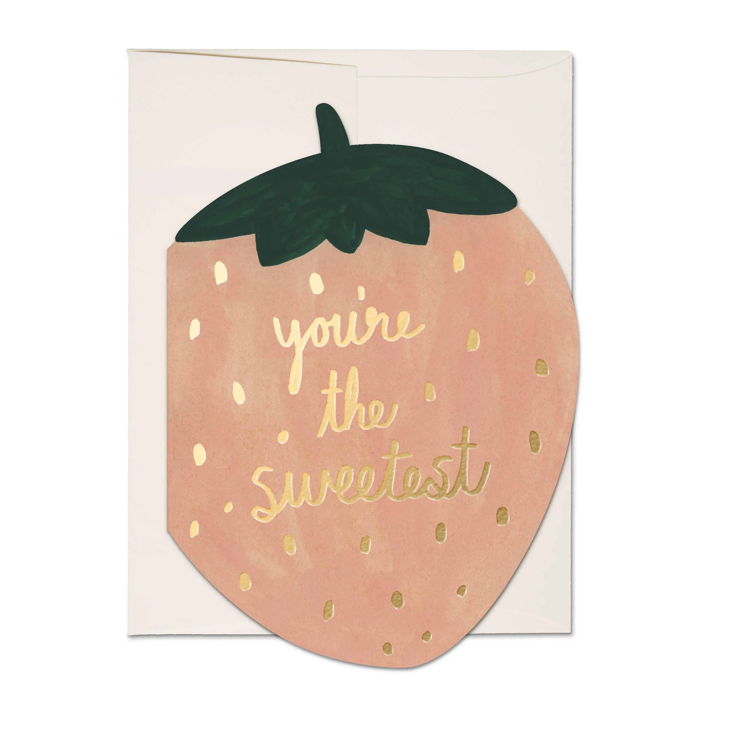 Love/Anniversary Card - Strawberry You're the Sweetest