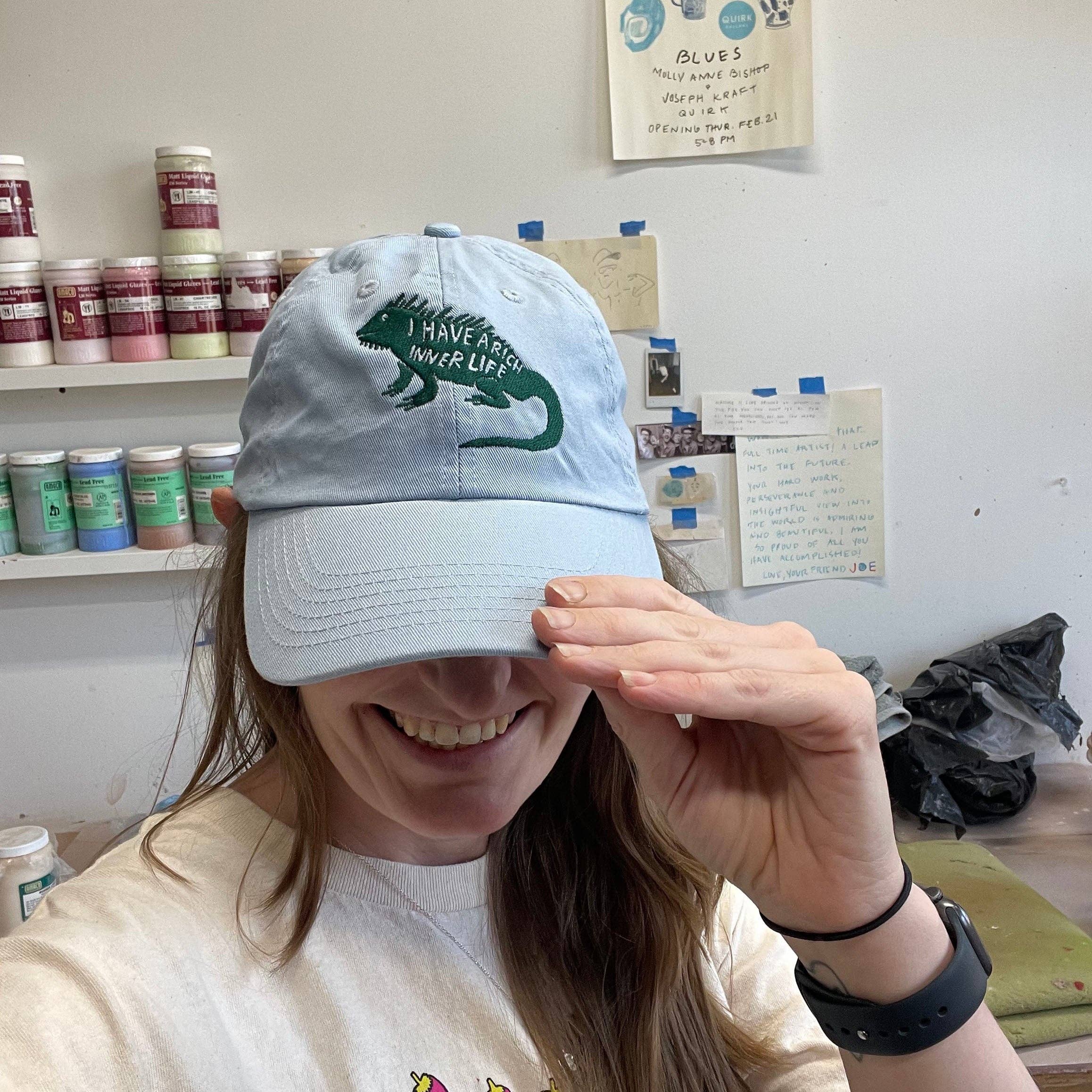 Embroidered Hat - Rich Inner Life - Image 2