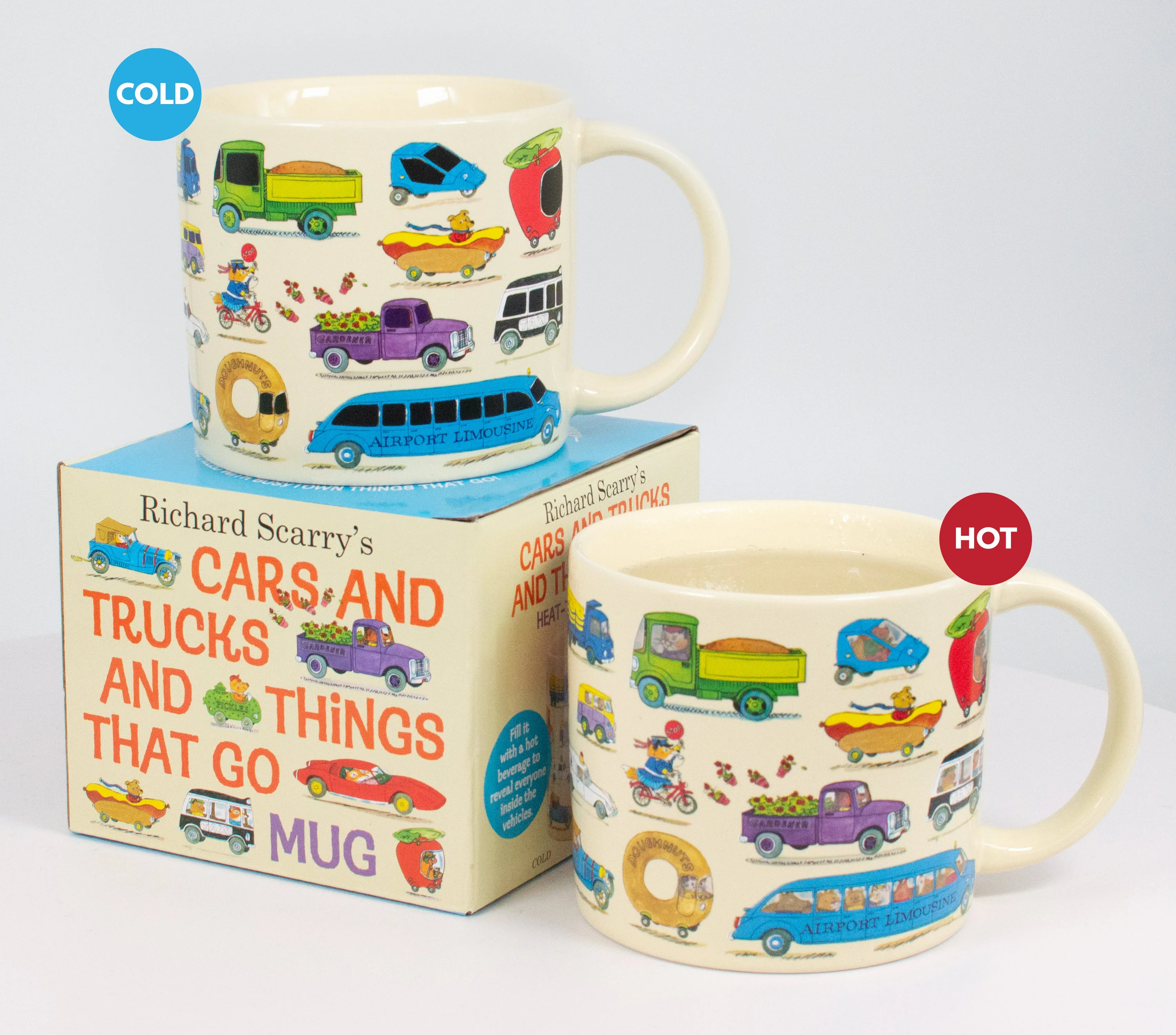 Richard Scarry Mug - Cars & Trucks