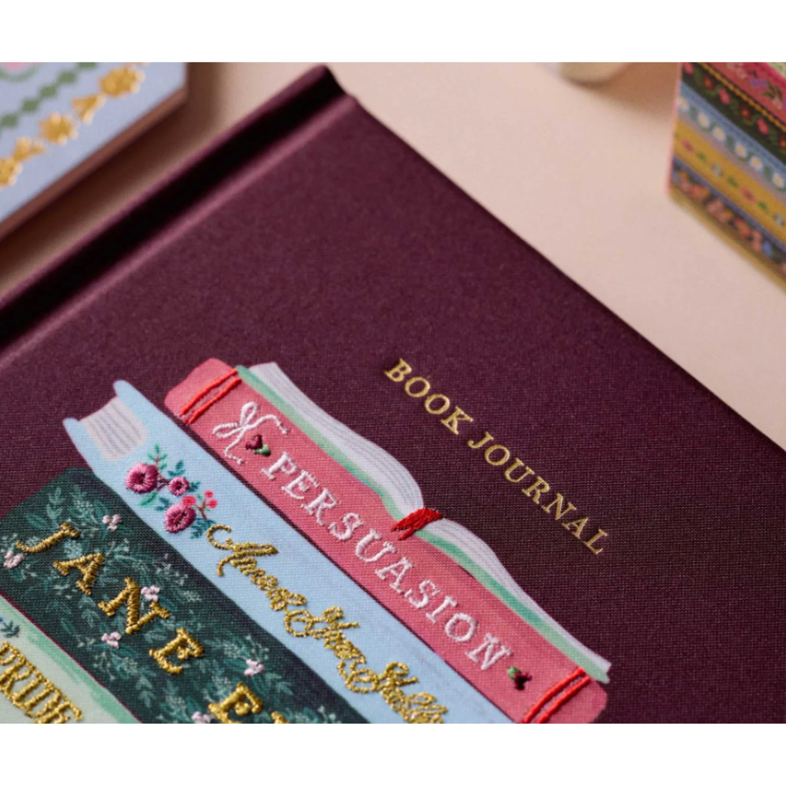 Rifle Paper Co. Embroidered Journal - Ladies Night Book Club - Image 4