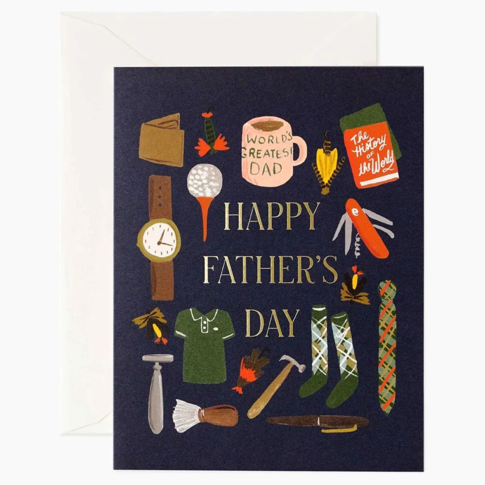 Rifle Paper Co. Father's Day Card - Haberdashery