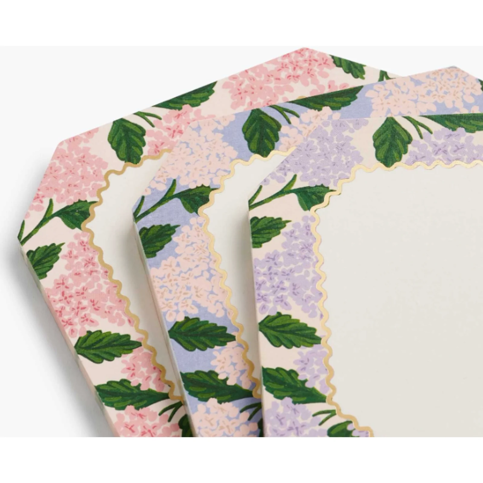 Rifle Paper Co. Mini Notepad Trio - Pink Hydrangea - Image 2