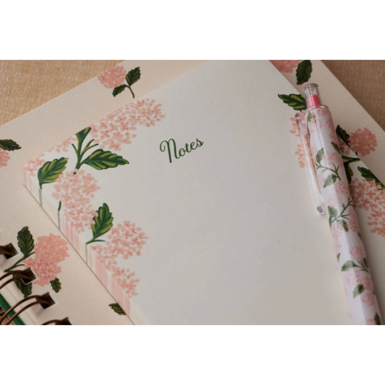 Rifle Paper Co. Notepad - Pink Hydrangea - Image 2