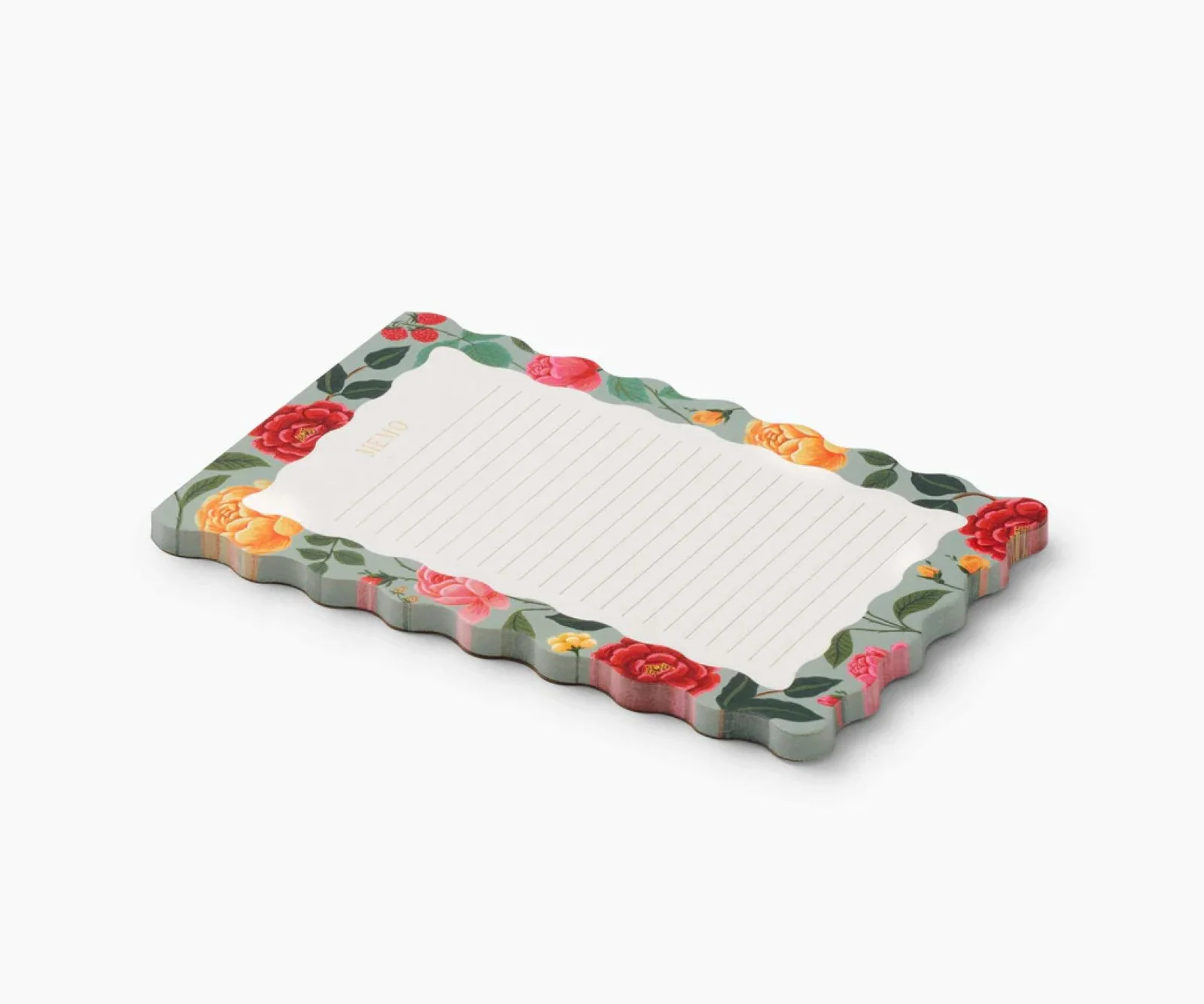 Rifle Paper Large Memo Notepad - Roses - Image 3
