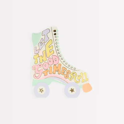 Roller Skate Napkins