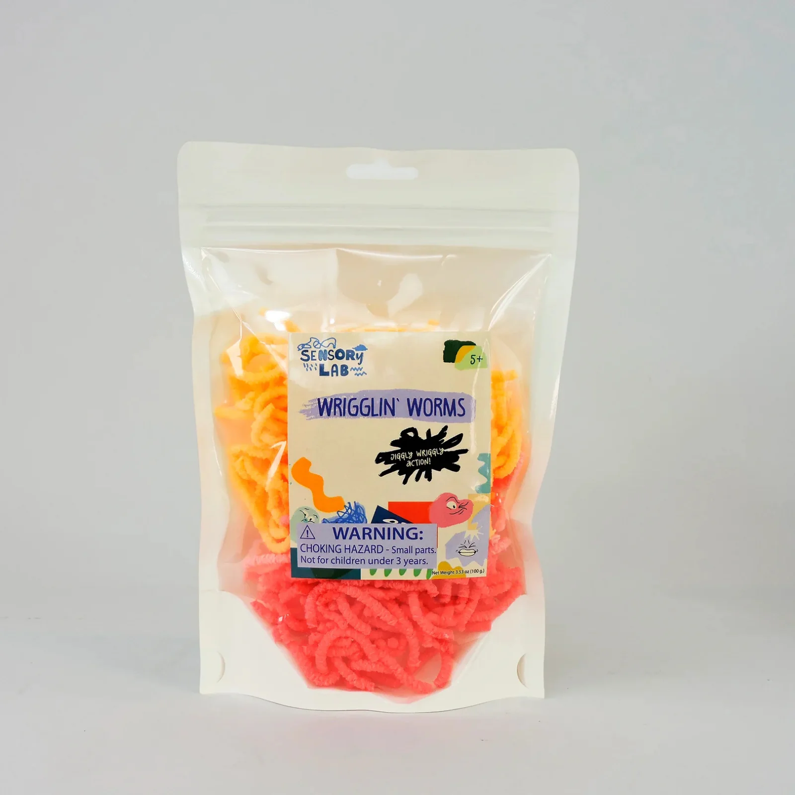Sensory Lab Wrigglin' Worms - Image 3