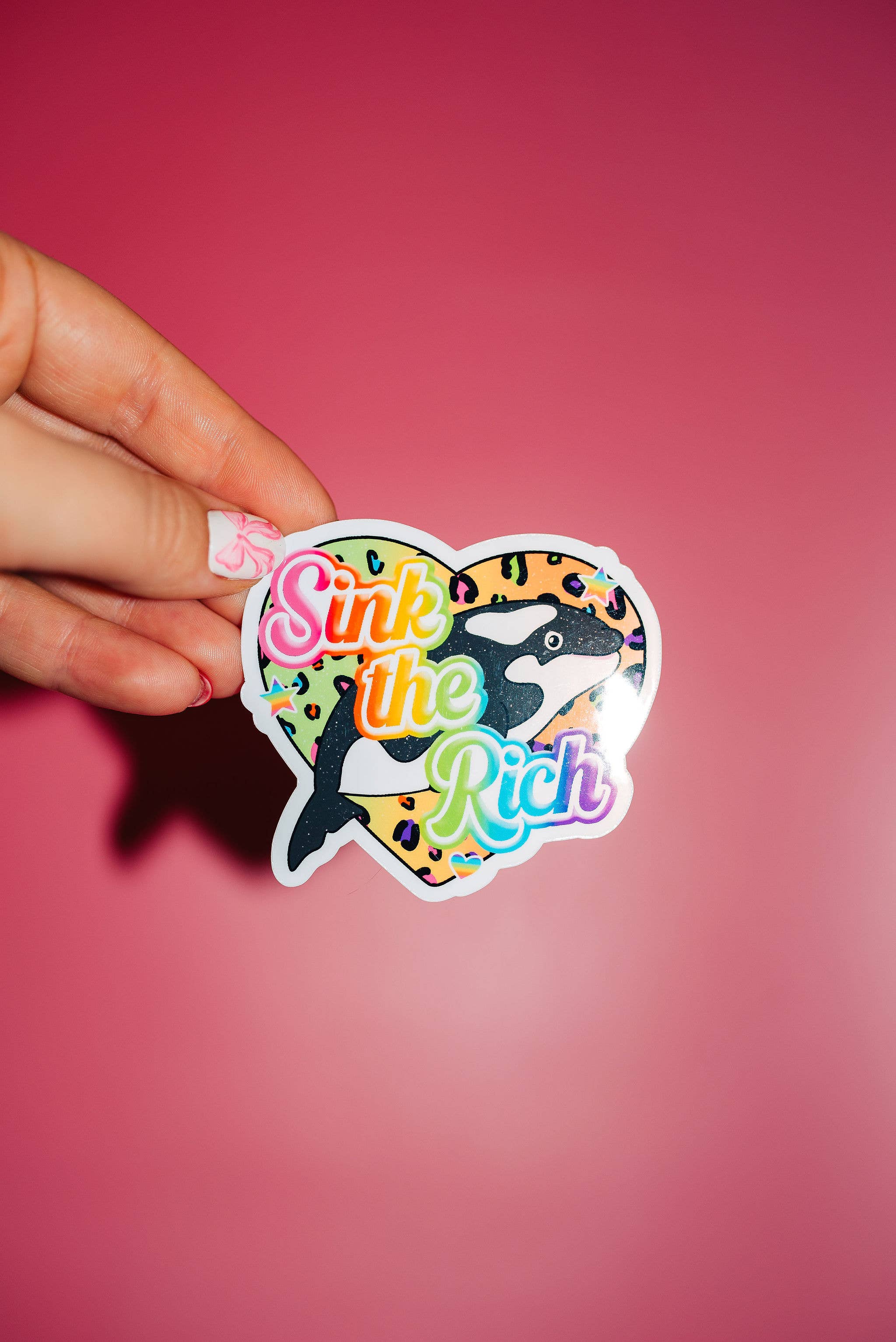 Sink The Rich Sticker