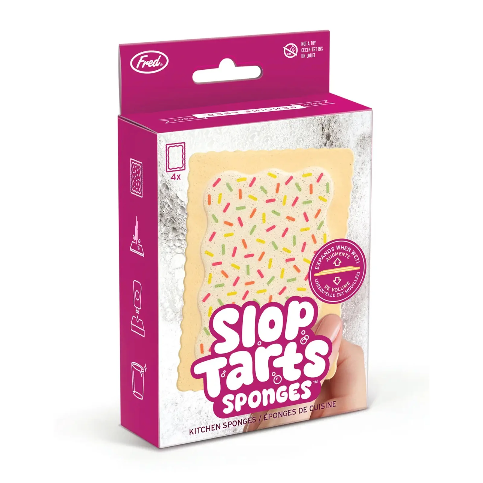 Fred & Friends Slop Tarts Sponge Set