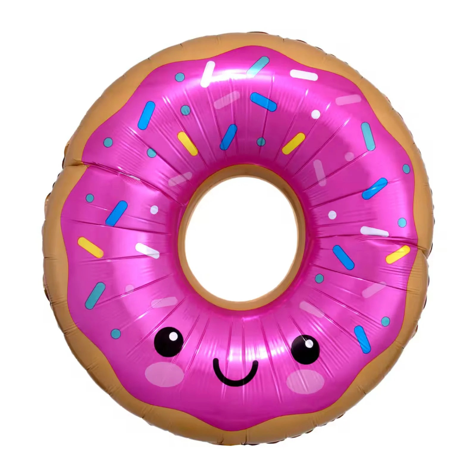 27" Smiling Donut Foil Balloon