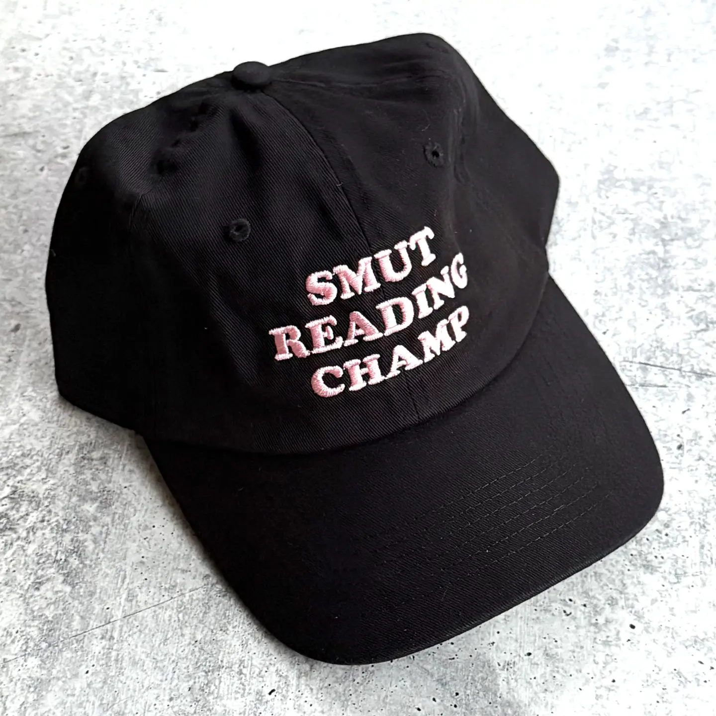 'Smut Reading Champ' Baseball Cap