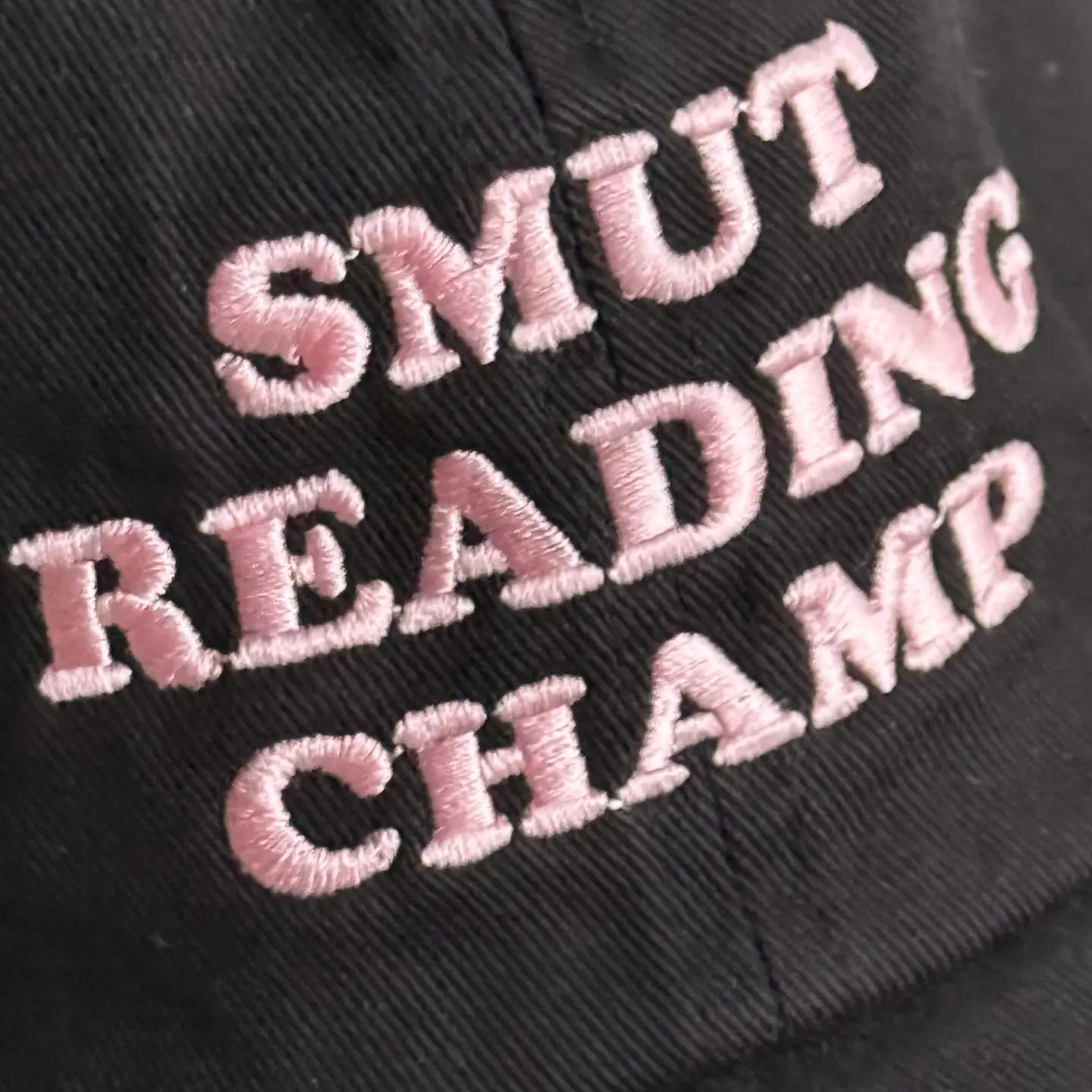 'Smut Reading Champ' Baseball Cap - Image 2