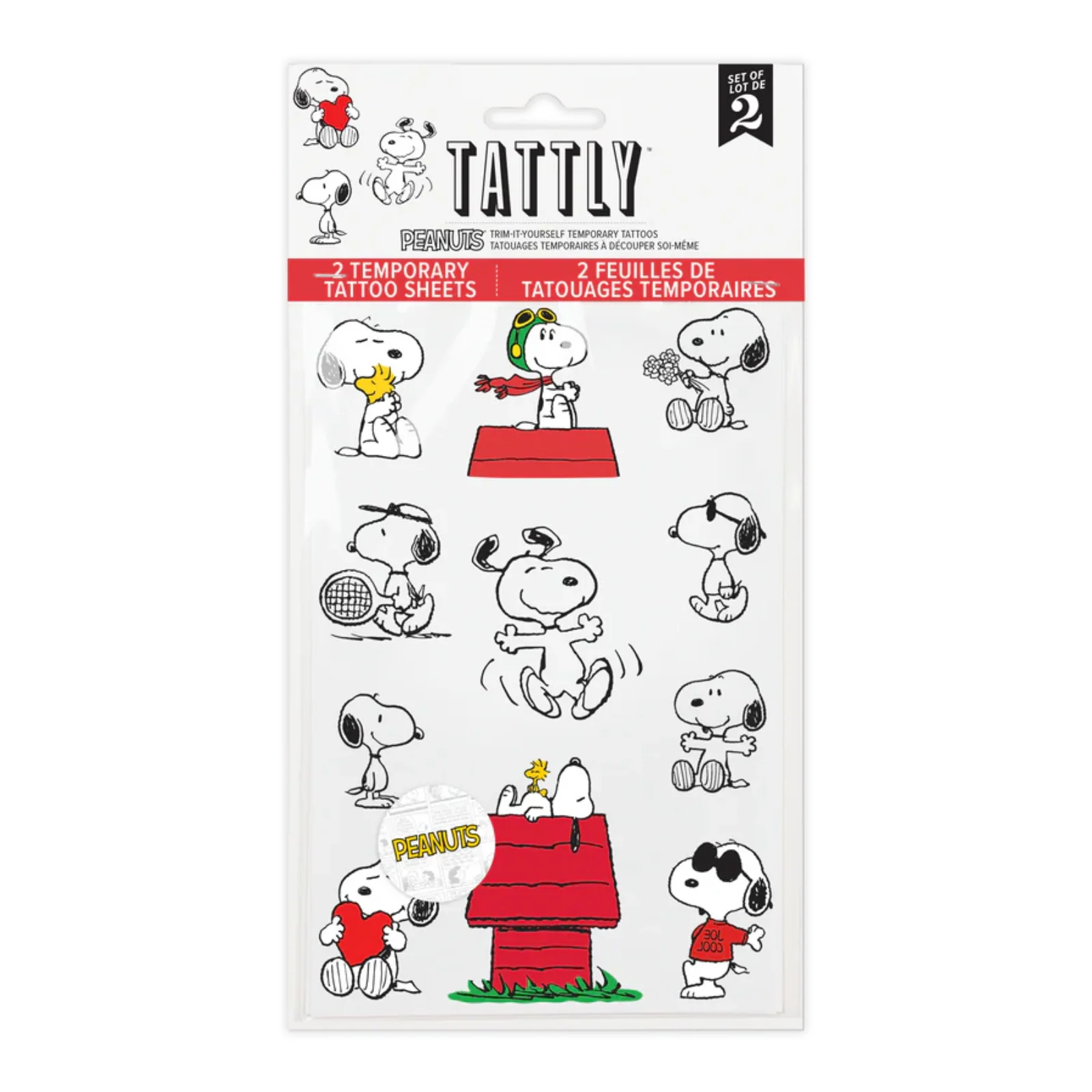 Snoopy Tattoo Sheets - Image 4