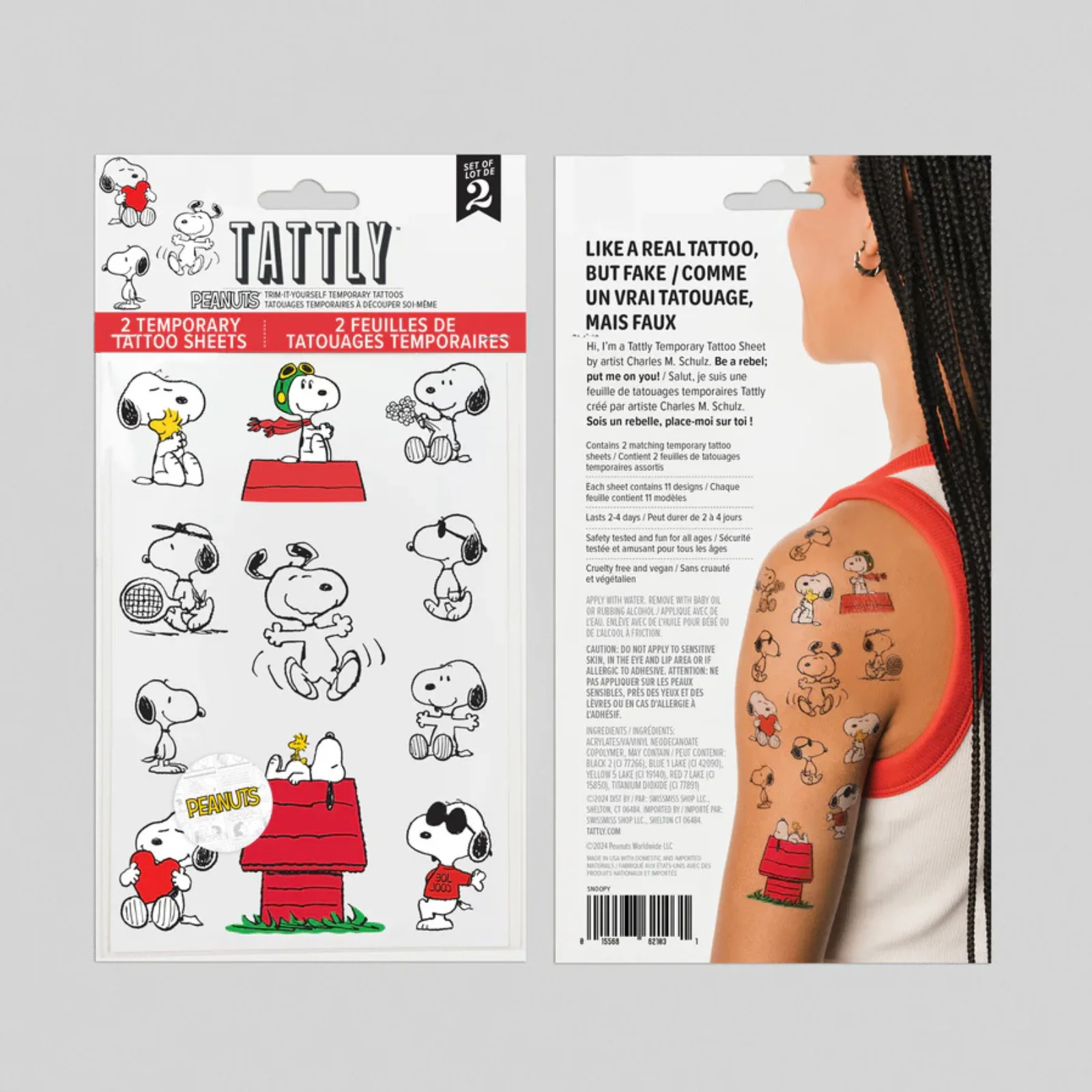 Snoopy Tattoo Sheets - Image 5