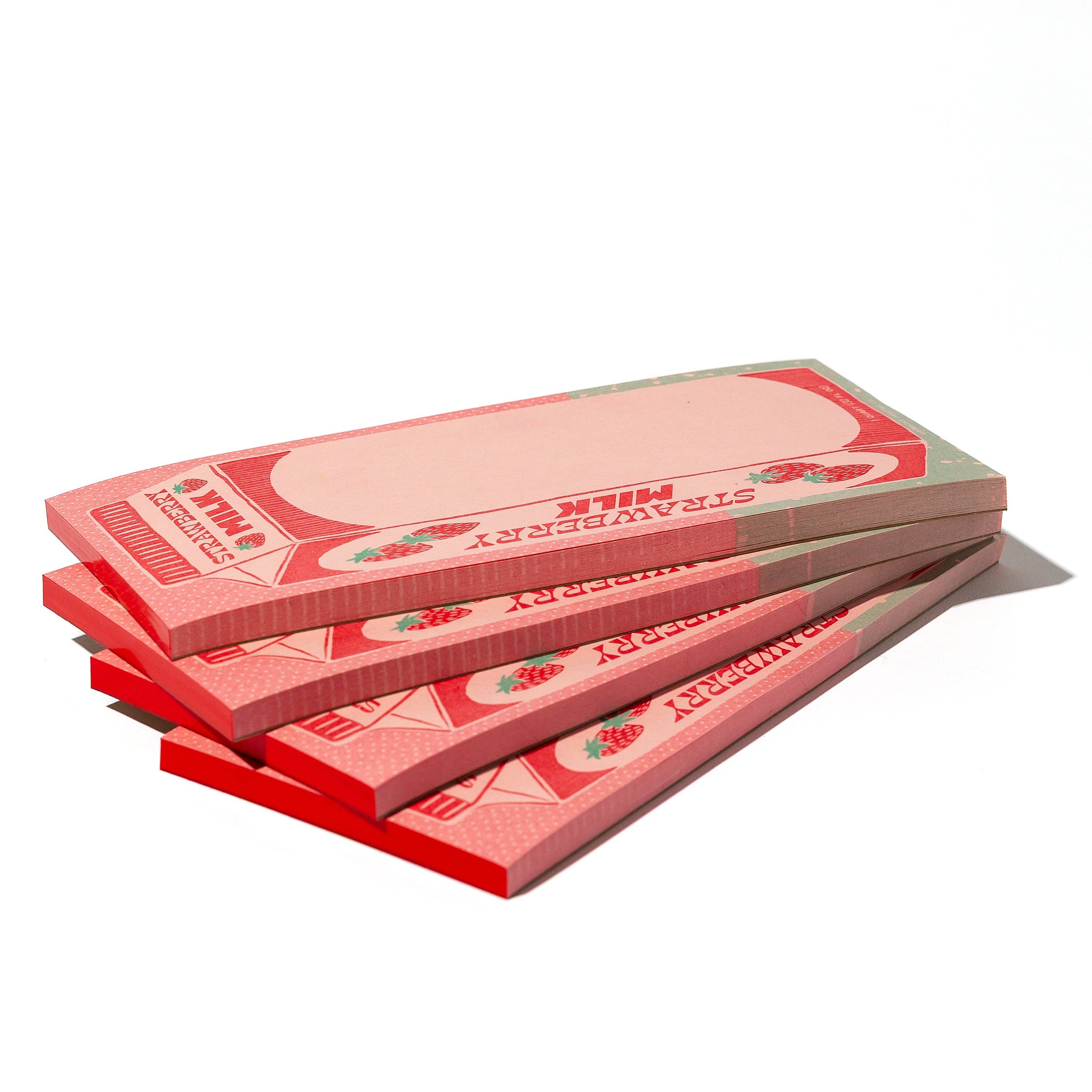 Strawberry Milk - Risograph Notepad - Image 2