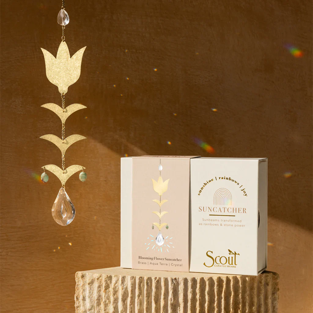 Suncatcher - Blooming Flower / Aqua Terra - Image 3