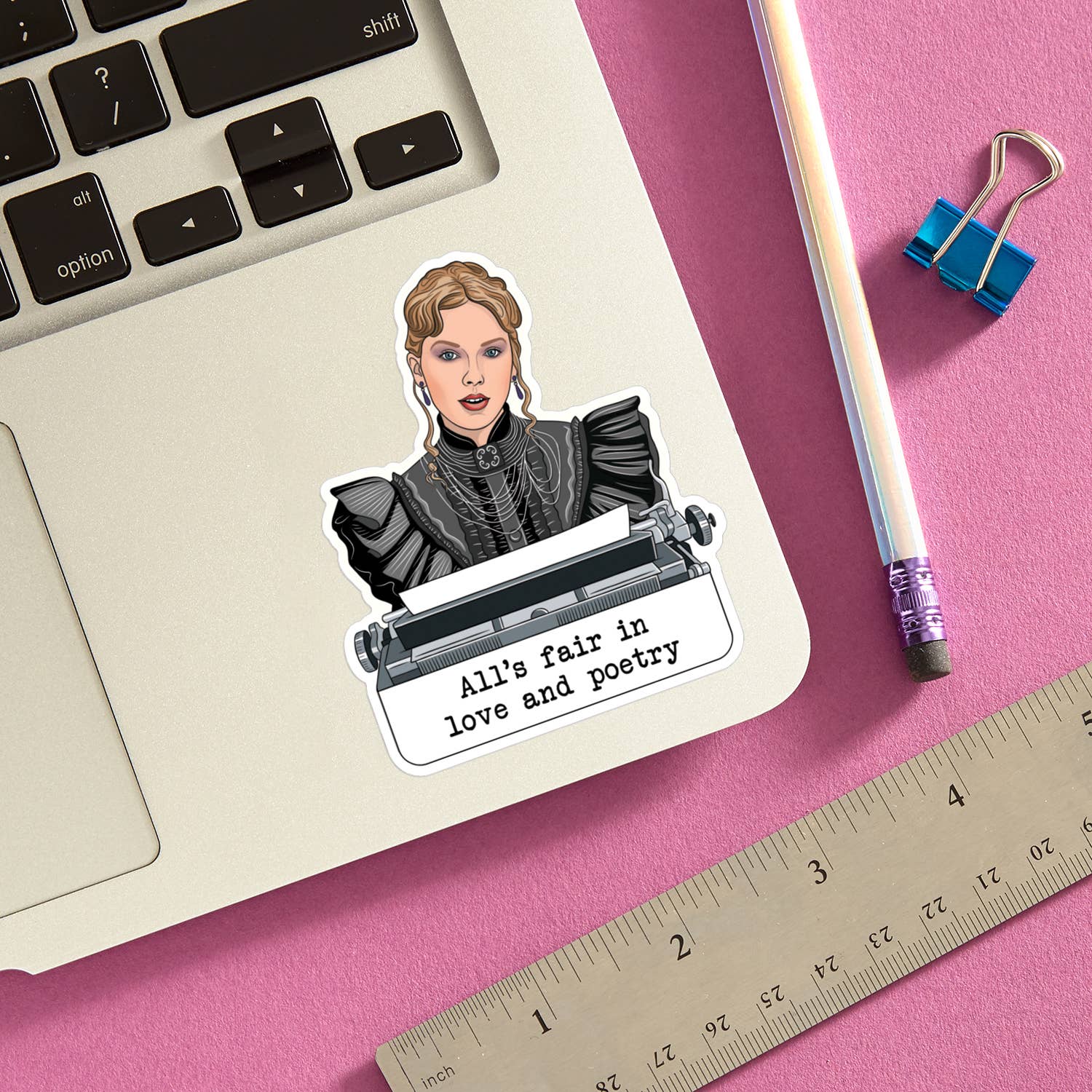 Taylor 'Love and Poetry' - Sticker - Image 2