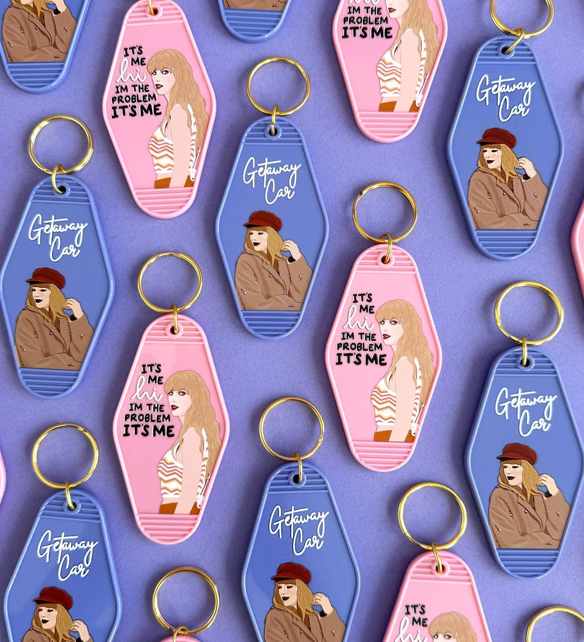 Taylor Swift Anti-Hero Motel Keychain - Image 2