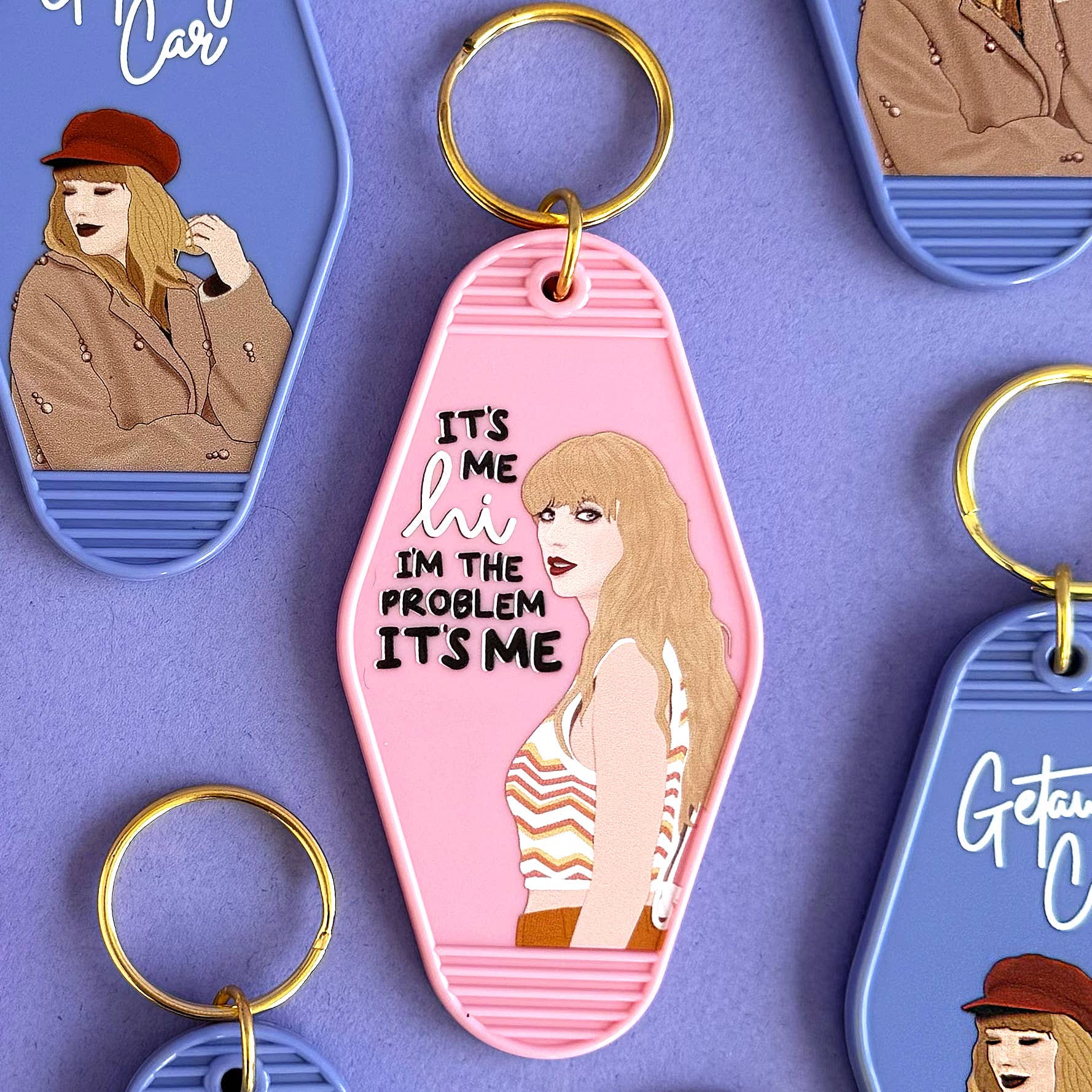 Taylor Swift Anti-Hero Motel Keychain - Image 3