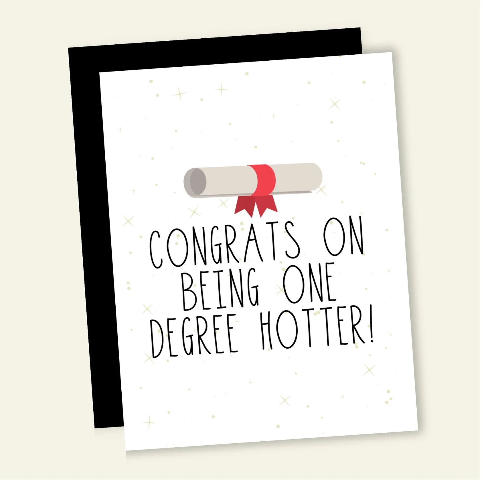 That's So Andrew Graduation Card - One Degree Hotter