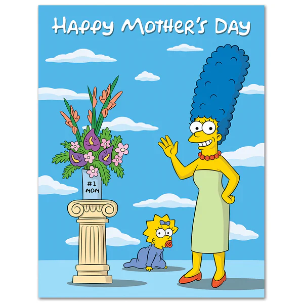 The Found Mother's Day Card Marge Simpson