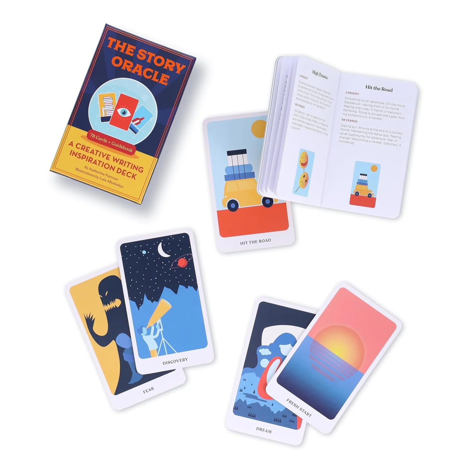 The Story Oracle: A Creative Writing Inspiration Deck--78 Cards and Guidebook - Image 5