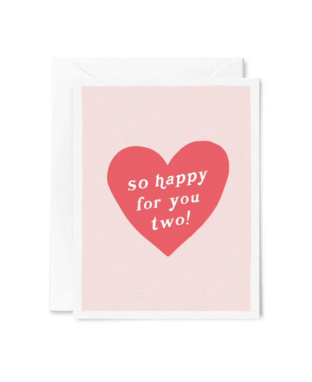 So Happy for You Two Wedding Card
