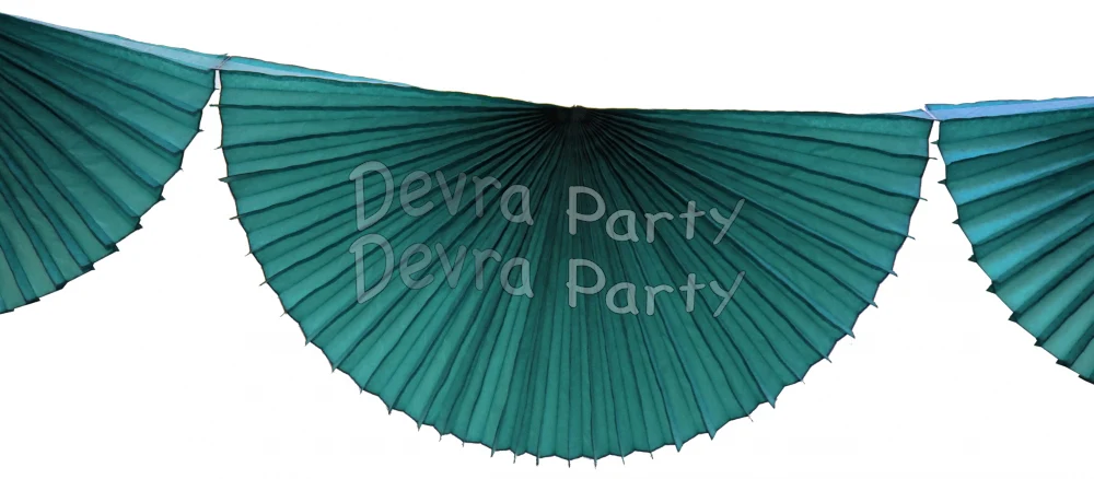 Tissue Paper Bunting Garland (Multiple Colors Available) - Image 9