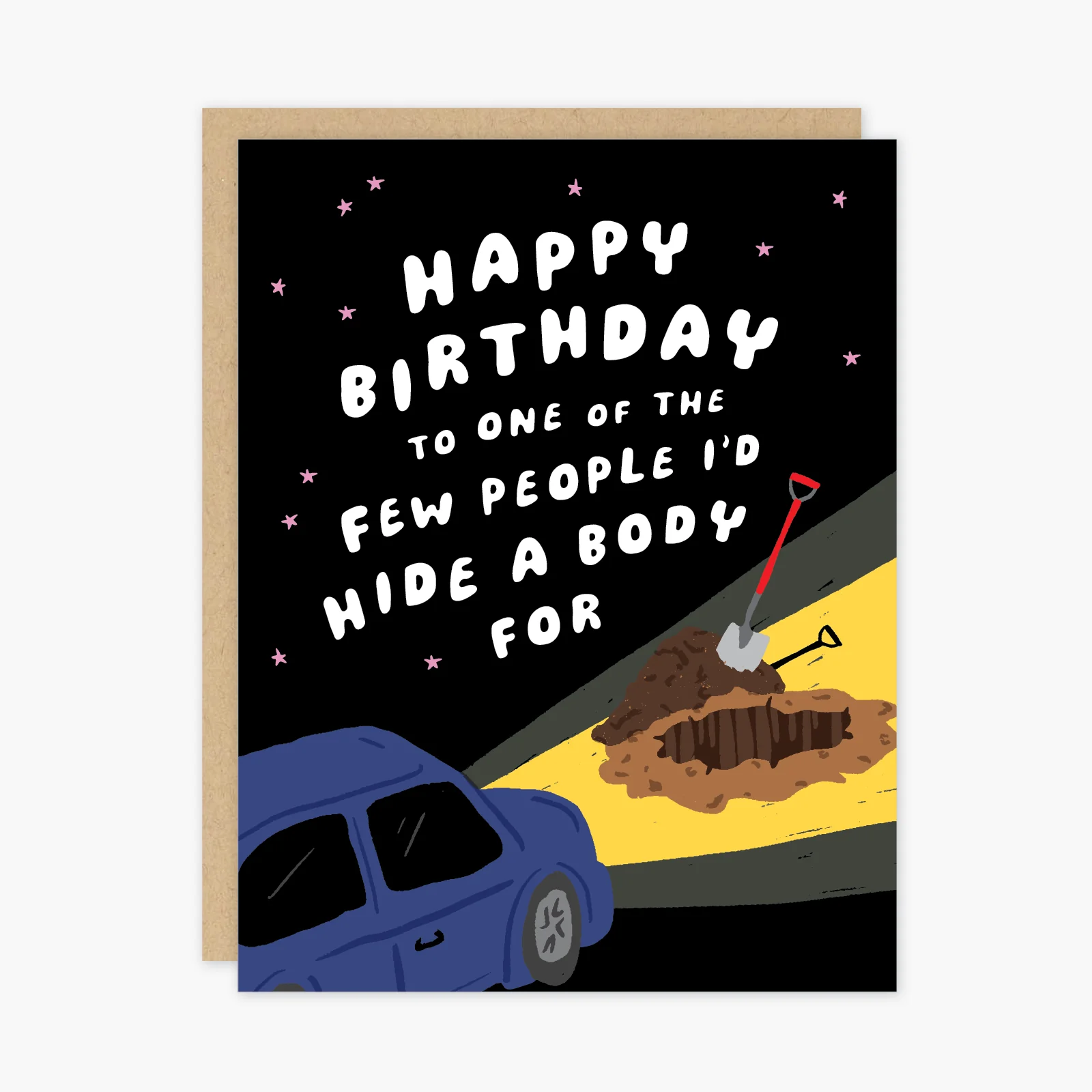 True Crime - Birthday Card