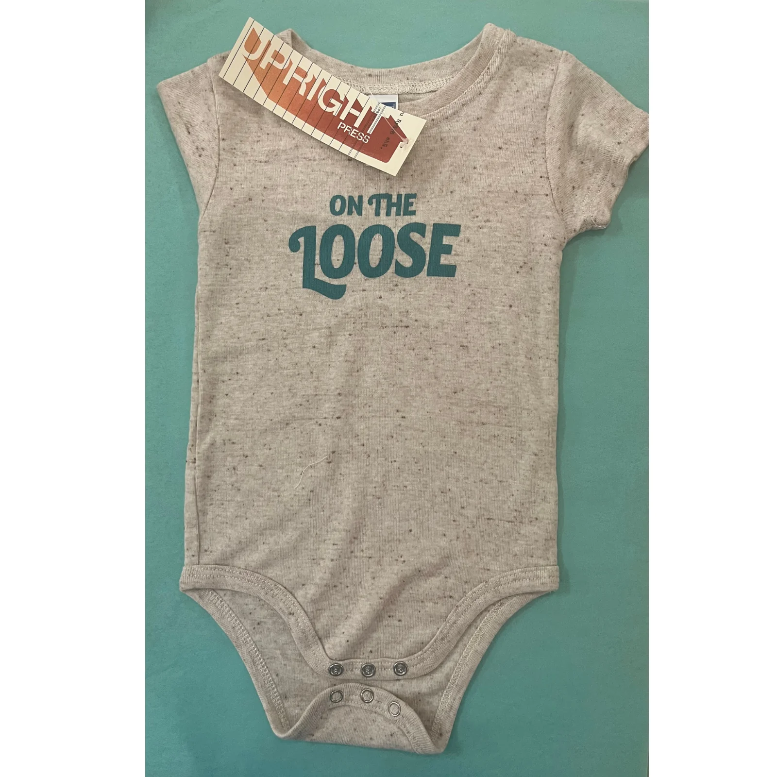 Upright Press 'On the Loose' Onesie