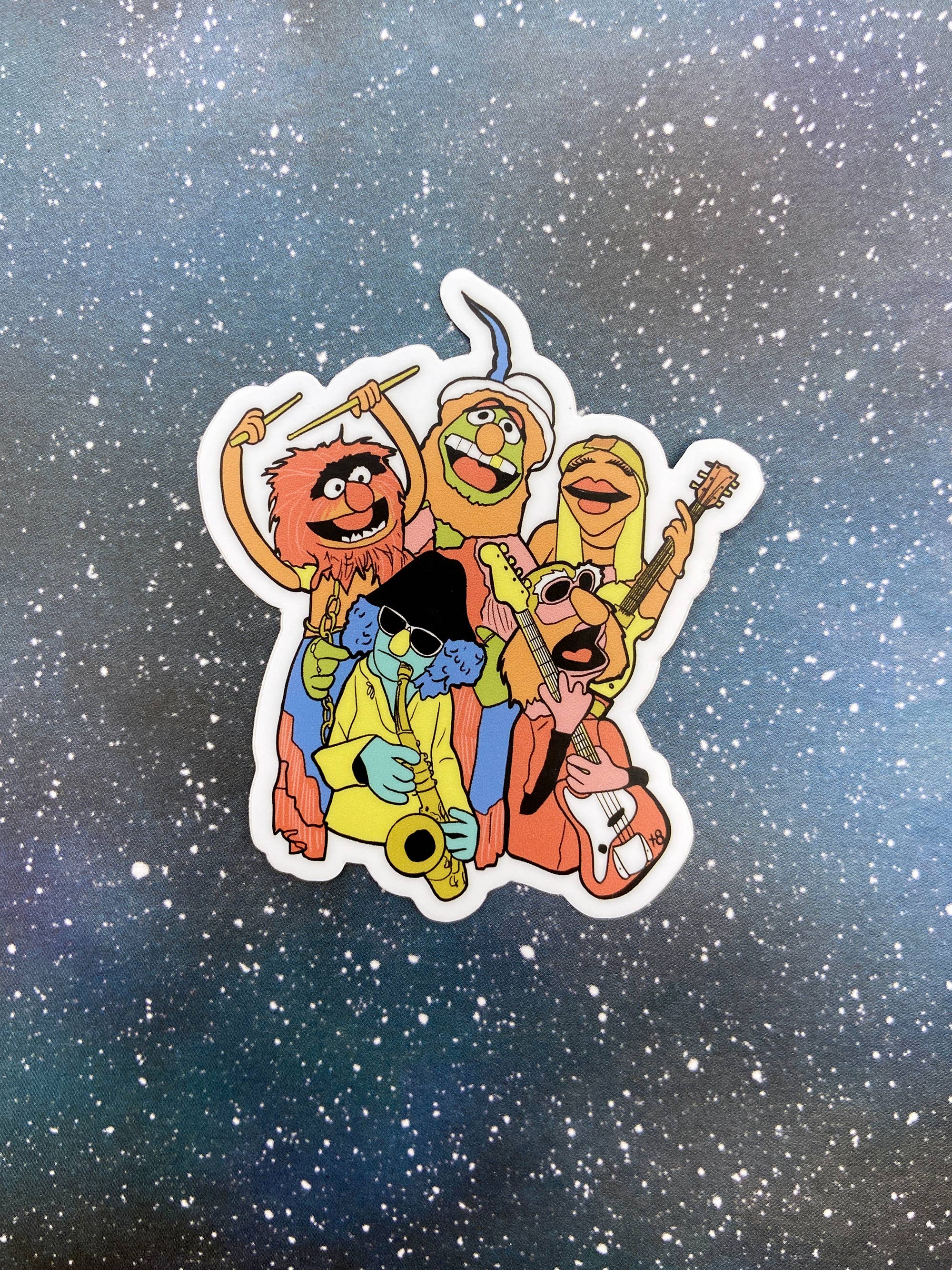 The Muppets Sticker - Dr. Teeth and the Electric Mayhem