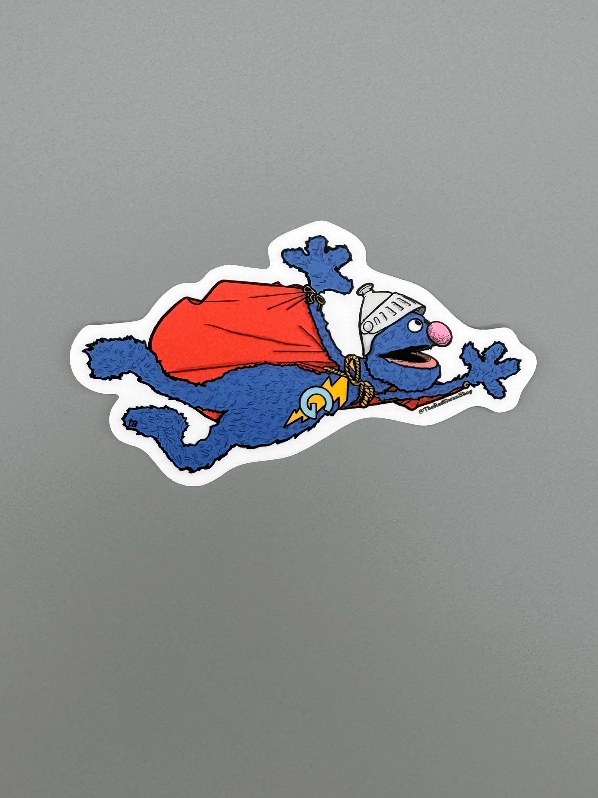 Sesame Street Sticker - Super Grover