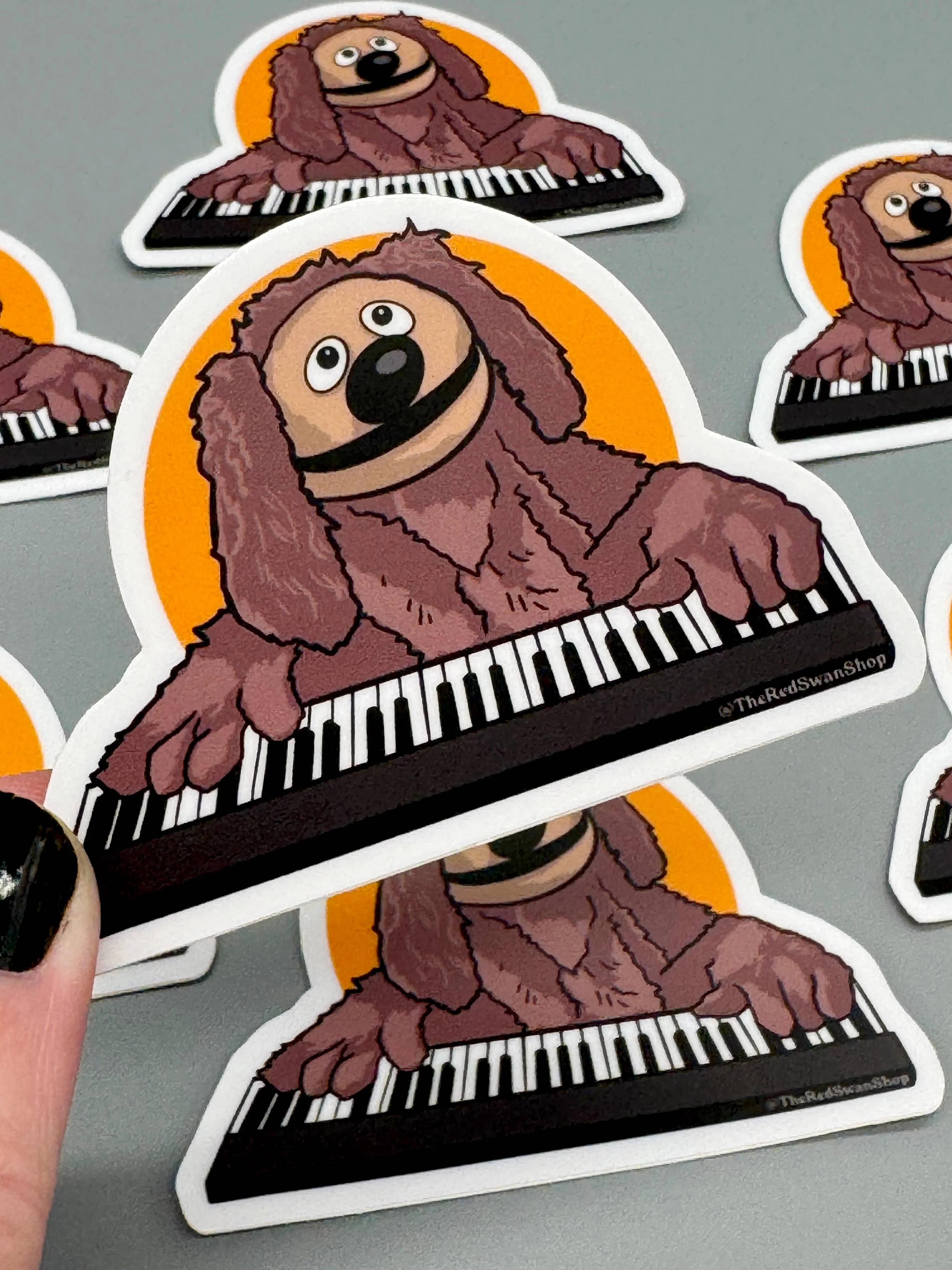 The Muppets Sticker - Rowlf - Image 4