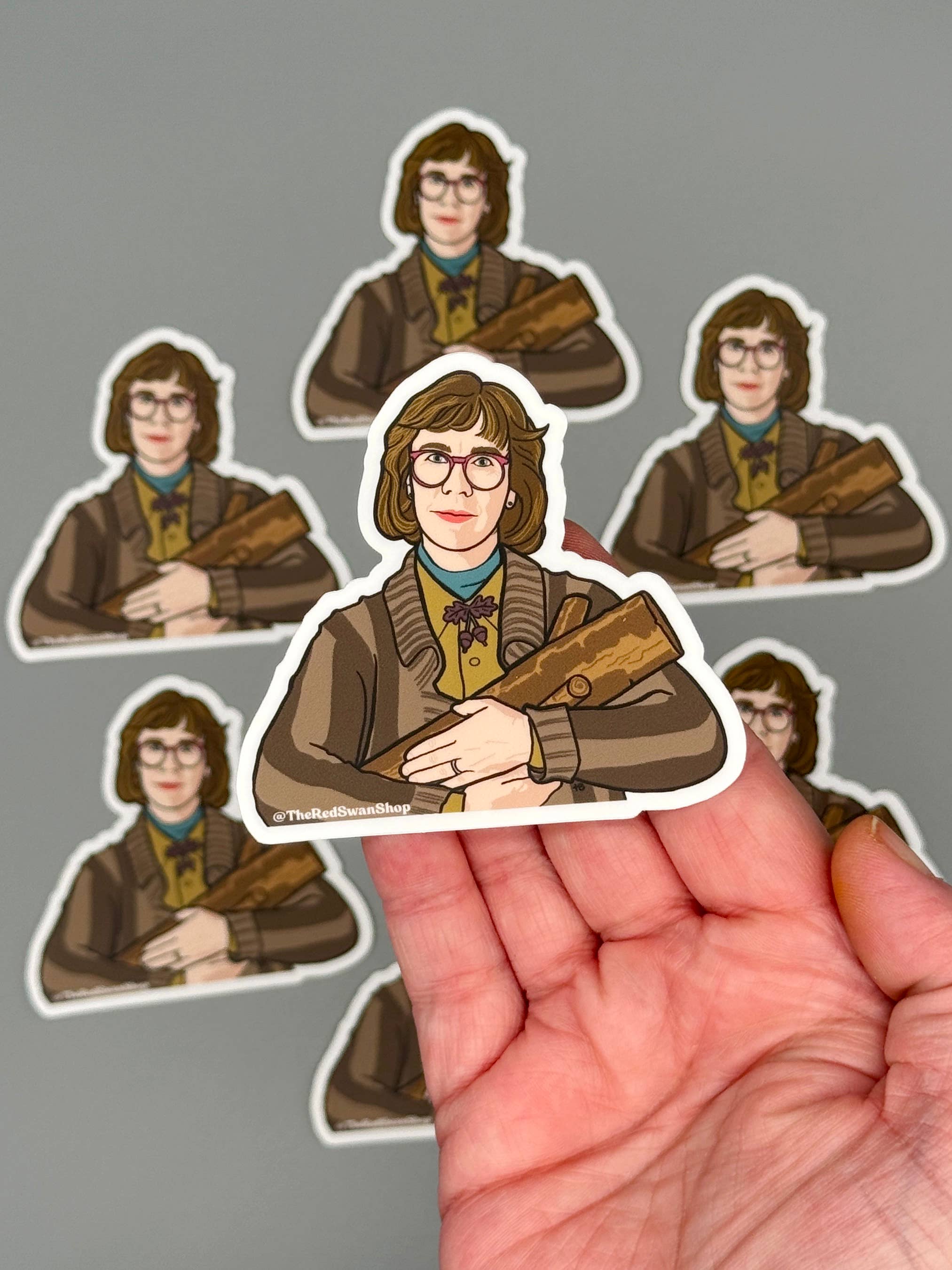 Twin Peaks Sticker - Log Lady - Image 2