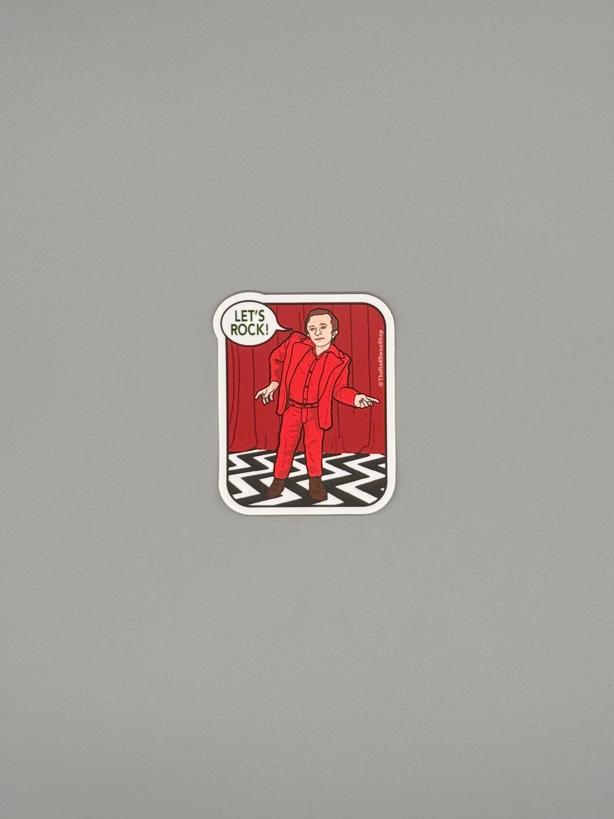Twin Peaks Sticker - Man From Another Place