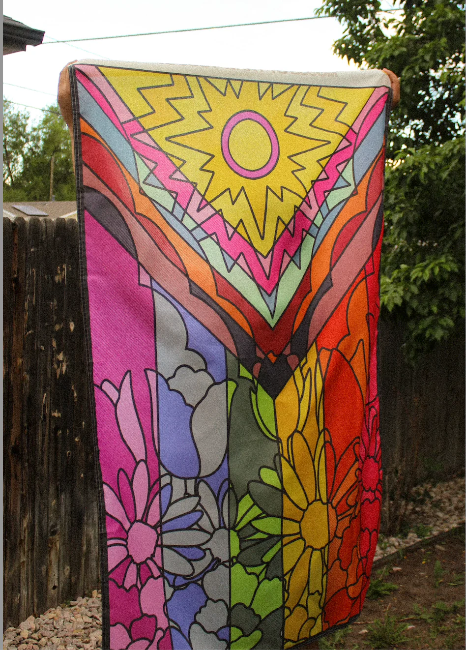 'We Just Want to Bloom' Progressive Pride Flag