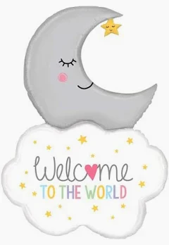 Welcome to the World Foil Balloon