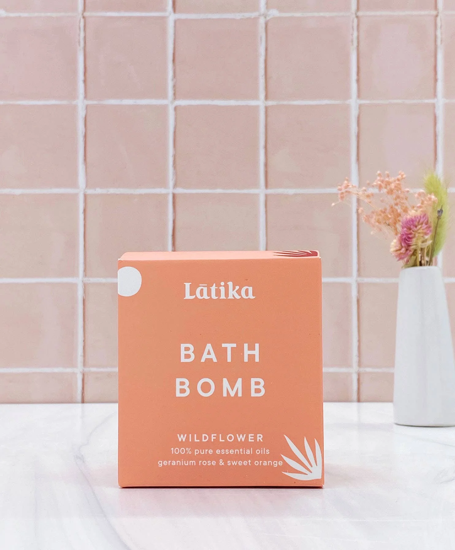 Wildflower Bath Bomb with Essential Oils - Image 9