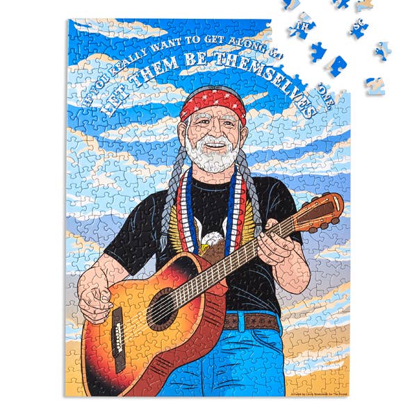500 Piece Willie Nelson Puzzle - Image 4