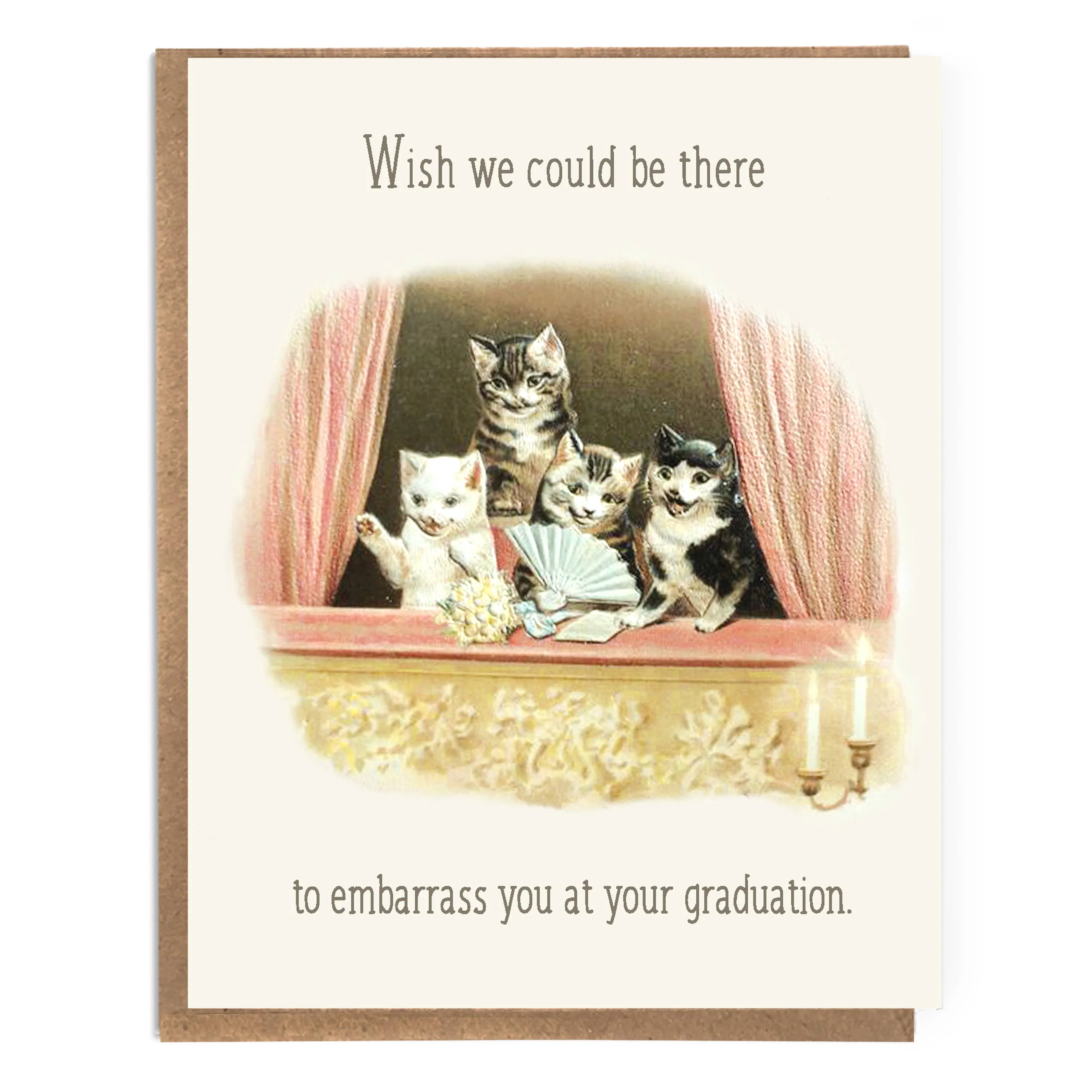 Wish We Could Embarrass You Graduation Card
