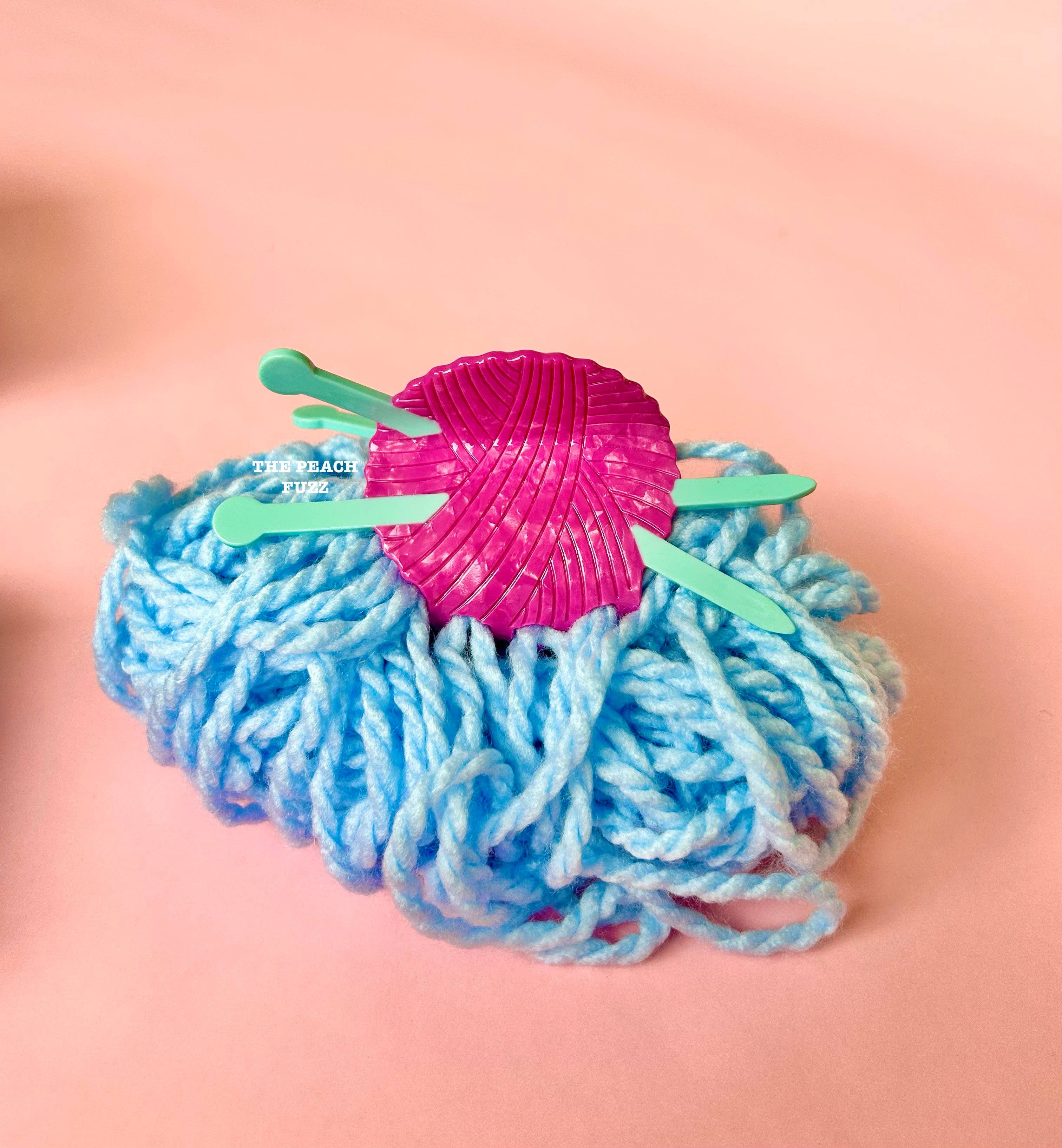 Yarn Crafts Knitting Needles Hair Claw - Image 4
